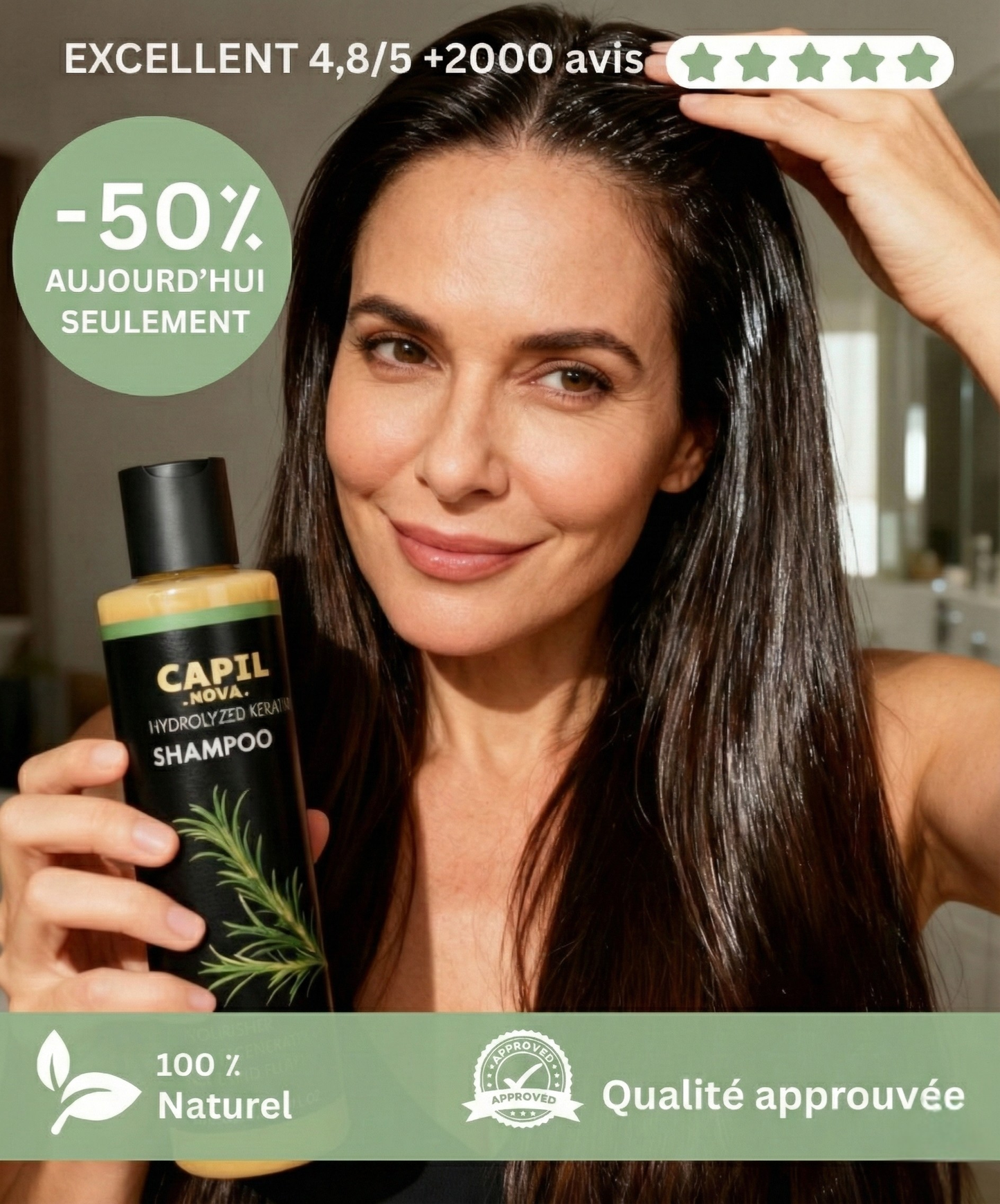 Le shampooing qui redonne vie à vos cheveux